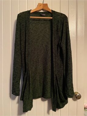 Sparkle & Fade UO Urban Outfitters green marl knit cardigan in green